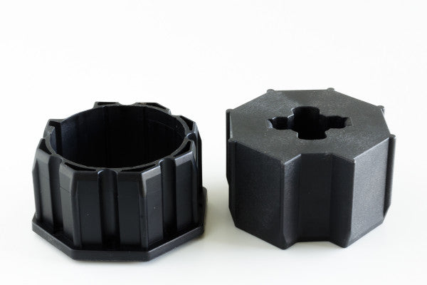Buismotor Adapter 60mm 8-Kant