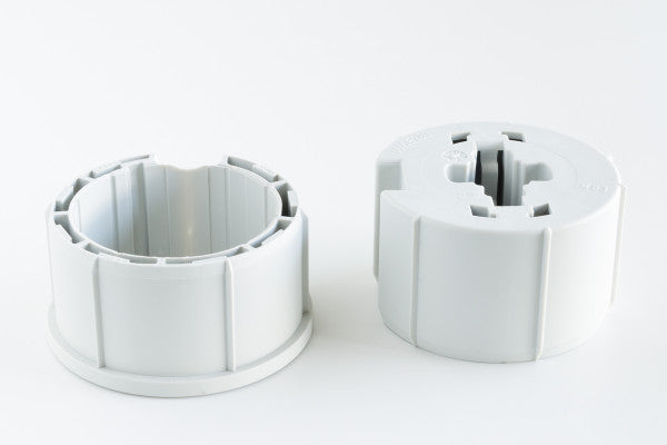 Adapter Buismotor 63mm Rundnut